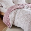 Gracie Mills Susie Contemporary Shaggy Long Fur Comforter Set - 3 of 4