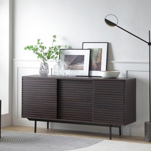 Mid Century Sideboard Buffet Table or TV Stand with storage for living room Kitchen - 1 of 4