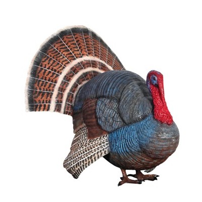 Design Toscano Wild Tom Turkey Grand Scale Animal Statue - Multicolored