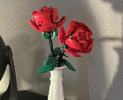 LEGO Roses Building Kit, Unique Easter Gift for Teens or Kids, Botanical  Collection Building Set, Easter Basket Stuffer to Build Together, 40460