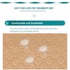 coucheta Waterproof Dog Blanket Dog Waterproof Blanket Washable Urine Mat Car Seat Floor Sofa Absorbent Puppy Cat Training Diaper Pet Supplies - 2 of 4
