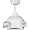Progress Lighting Rudder 1-Light LED Ceiling Fan, Satin White, Distressed White Blades, Boat Oar-Inspired Design - 4 of 4