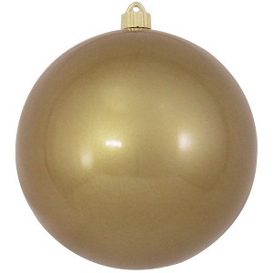 Christmas By Krebs - Plastic Shatterproof Ornament Decoration - Candy Gold, 8 inch (200mm) [1 Count] - 1 of 3