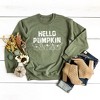 Simply Sage Market Women's Graphic Sweatshirt Hello Pumpkin Distressed - 3 of 4