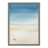 Kate and Laurel Blake Calm Morning Framed Printed Glass by Janet Meinke-Lau, 18x24, Gray - 2 of 4