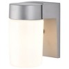 Nuvo Lighting 1 - Light Lantern in  Satin Aluminum - 3 of 4