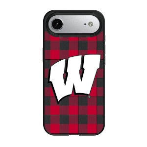 NCAA Big Ten Universities Plaid MagSafe Compatible Cell Phone Case for Apple iPhone 17 Series - 1 of 4