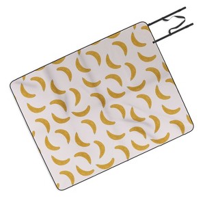 Hello Twiggs Yellow Banana Picnic Blanket - Deny Designs - 1 of 3