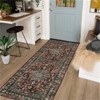 Fulvari Washable Runner Rug,Non-Slip Boho Vintage Hallway Rug with Rubber Backing, Stain Resistant Distressed Carpet Runner for Kitchen - 4 of 4