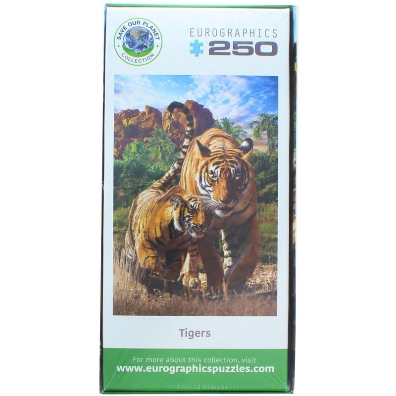 Eurographics Inc. Tigers 250 Piece Jigsaw Puzzle, 2 of 4