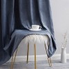 HLC.ME Sawyer Premium Luxurious Lush Velvet Soft Light Filtering Grommet Window Drapery Curtains - Set of 2 - 3 of 4