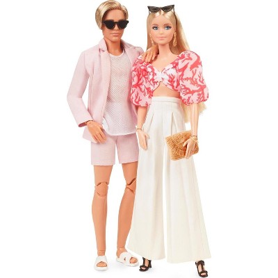 Barbie Style Doll 2-Pack and Ken Dolls Dressed in Resort-Wear Fashions and Swimsuits
