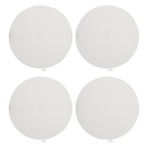 Unique Bargains Round Plastic Craft Projects Knit Crochet Mesh Canvas Sheet - 1 of 4