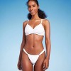 Women's Tunneled High Leg Extra Cheeky Bikini Bottom - Shade & Shore™ - image 3 of 4