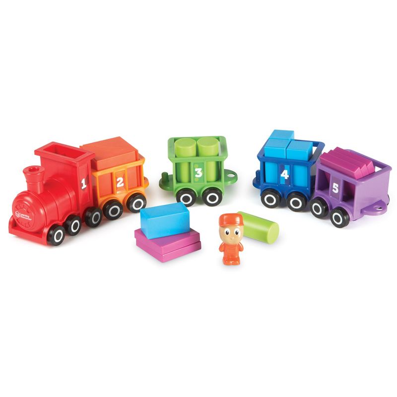 Learning Resources Count & Color Choo Choo, Interactive Train Learning Toy, 21 Pieces, Ages 2+, 4 of 7