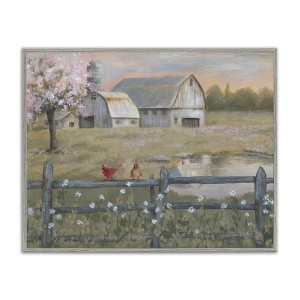 Stupell Industries Blossoming Trees Country Farm, 20" x 16" - 1 of 4