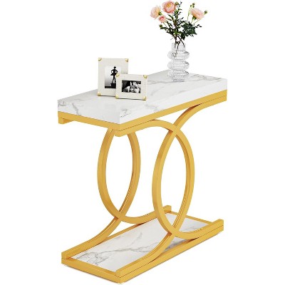 Tribesigns Rectangular End Table, Modern Sofa Bedside Table