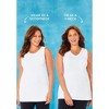 Catherines Women's Plus Size Suprema Studio Reversible Tank - 4 of 4