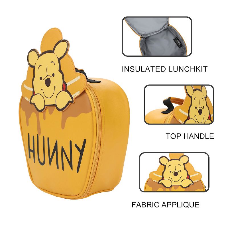 Winnie the Pooh Hunny Jar 9" Lunch Box, 4 of 7