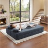 VASIP 2-in-1 Convertible Modular Sofa Bed with Memory Foam, Space-Saving Sofa Bed for Living Room,Bedroom,Apartment,No Assembly Required - 2 of 4