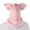 Morris Costumes Pig Adult General Sizing Moving Mouth Overhead Halloween Costume Mask - Pink One Size Fits Most - 2 of 4