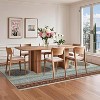 Washable Vintage Printed Rug Non Slip Low Pile Rug Soft Retro Throw Floor Cover Foldable Indoor Carpet for Living Room Bedroom - 3 of 4