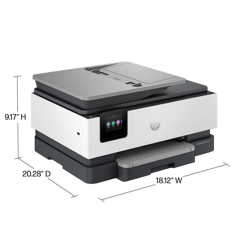 HP OfficeJet Pro 8135e Wireless All-In-One Color Printer, Scanner, Copier, Fax - 40Q35A_B1H, 4 of 18