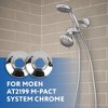 Impresa [2 Pack] Shower Arm Flange Replacement for Moen AT2199 Shower Systems - Chrome Stainless Steel Flange - 2.5 DIA - 2 of 4