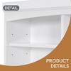 Bathroom Storage Cabinet with Tilt-Out Hamper, 70.9'' Tall Free Standing Organizer with Drawers & Adjustable Shelves - Leovsnove - 4 of 4