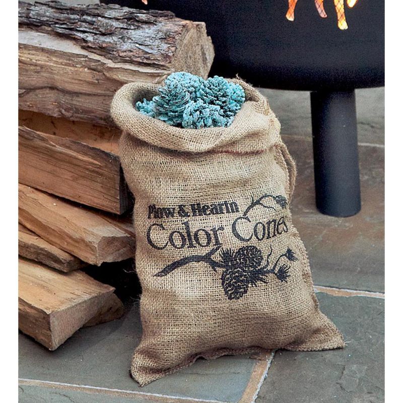 Plow & Hearth - Color-Changing Fireplace Color Cones, 2 lb. Bag, 3 of 6