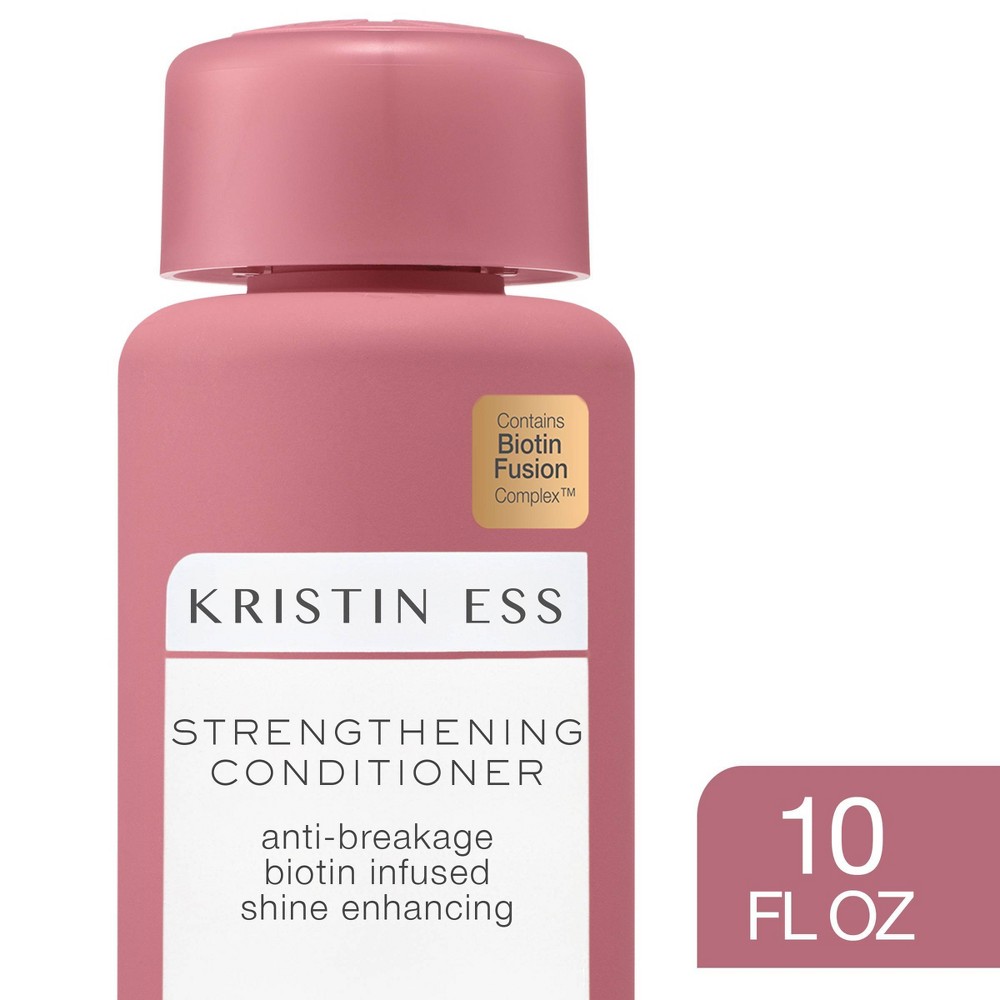 Kristin Ess Strengthening Biotin Conditioner - 10 fl oz: For All Hair Types, Liquid Hair Conditioner
