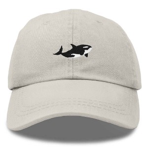 Dalix Orca Cap Aquarium Embroidered Mens Cotton Dad Hat Baseball Hat - 1 of 4