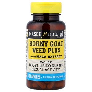 Mason Vitamins Horny Goat Weed Plus Masc Extract Results in 90 Minutes, 60-Count - 1 of 4