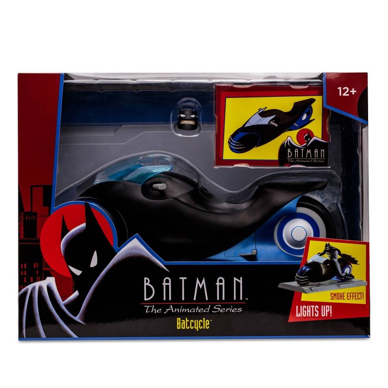McFarlane Toys DC Comics Batman - The Animated Series Vehicle Batcycle Figure, 2 of 10