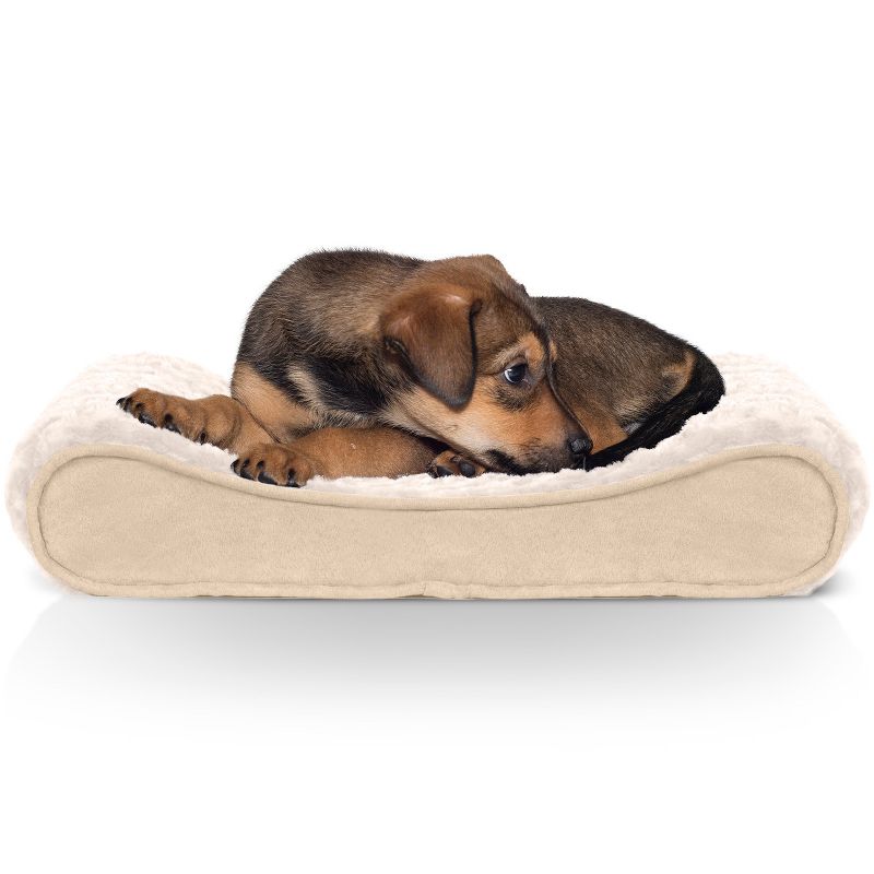 FurHaven Ultra Plush Luxe Lounger Orthopedic Dog Bed, 1 of 3
