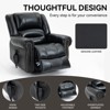NicBex Faux Leather Lift Recliner Chair for Elderly,Cozy Massage Chairs with Massage and Lumbar Heating,Modern Reclining Chairs for Living Room - 4 of 4