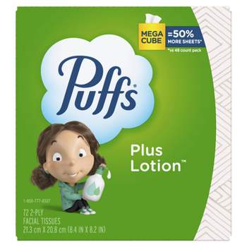 Puffs Plus Lotion Facial Tissue - 72ct