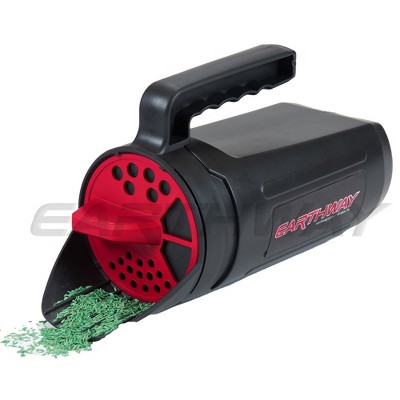 EarthWay Products 17002 Multipurpose Adjustable Handheld Portable Plastic Garden Seed Earthshaker for Grass Seed, or Ice Melt