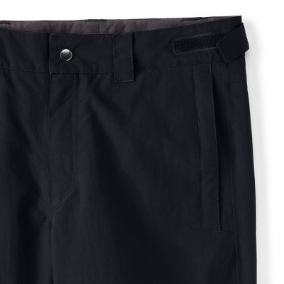 Мужские брюки Lands' End Men's Squall Waterproof Insulated Snow Pants - X Large - Black — фото 5
