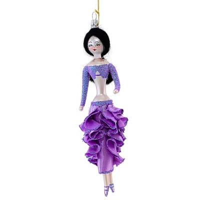 Italian Ornaments 7.0 Inch Cha-Cha-Charo Dancer Musician Swing Tree Ornaments