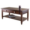 Richmond Coffee Table with Tapered Leg Walnut Finish - Winsome - image 3 of 4