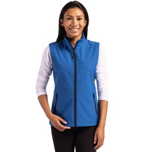 Clique Tempo Stretch Full Zip Womens Softshell Vest - 1 of 2