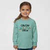 The Juniper Shop Cousin Crew Lights Toddler Long Sleeve Tee - 2 of 3