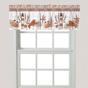 Laural Home Seafood Shack Window Valance - 1 of 1