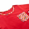 Ola! Otter Pocket Tee - Pinwheel Parade - 3 of 4