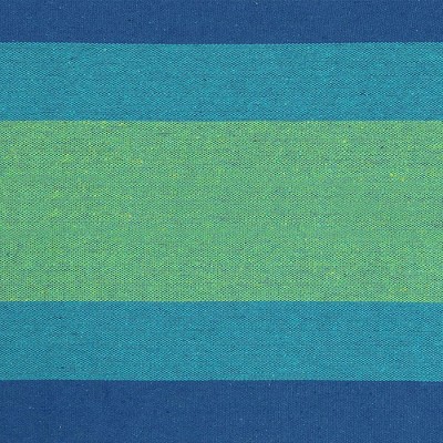 Sunnydaze Large Two-Person Blue and Green Cotton Hammock