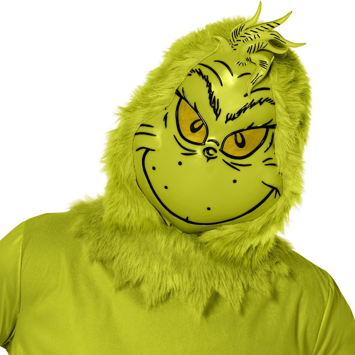 Dr. Seuss Adult Grinch Costume Apparel Set Green - thumbnail 3