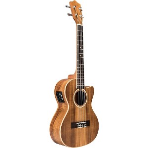 Lanikai ACST-CET Acacia Tenor with Kula Preamp A E Ukulele Natural - 1 of 1