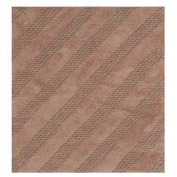 Unique Stripe Honeycomb Sculptured Bath Rug Is Made Soft Plush Cotton Is Super Soft The Touch Natural