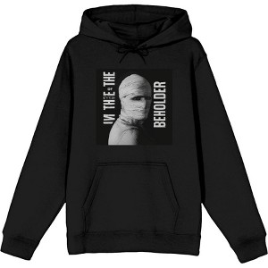 "In The Eyes of the Beholder" Album Cover Bandaged Face Adult Long Sleeve Hoodie - 1 of 2